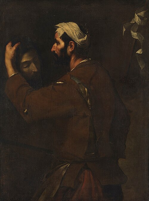 Der Henker mit dem Haupte Johannes des Täufers (Nachahmer), 1621, José de Ribera
