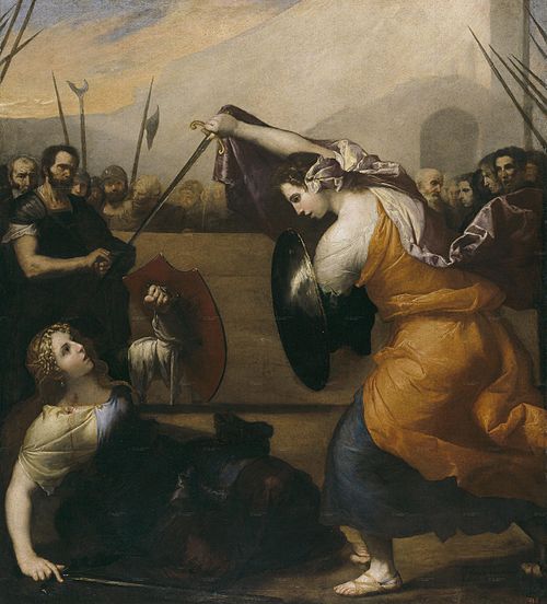 Combat de femmes, 1636, José de Ribera