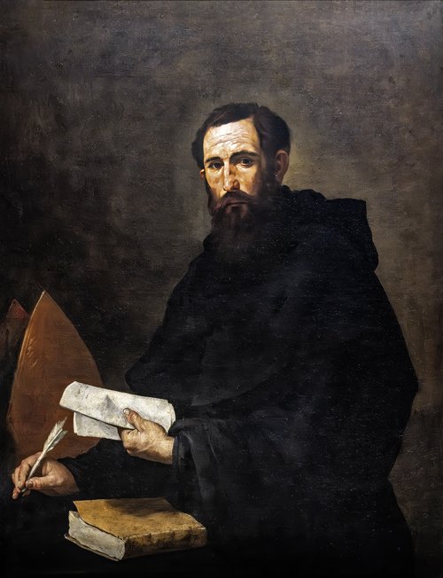 Saint Augustin, 1636, José de Ribera
