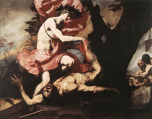 Apollo Flaying Marsyas, 1637, José de Ribera