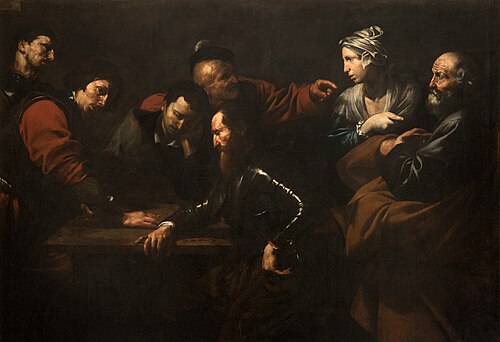 The Denial of Saint Peter, 1616, José de Ribera