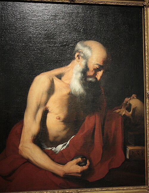 Saint Jérôme, 1633, Jusepe de Ribera
