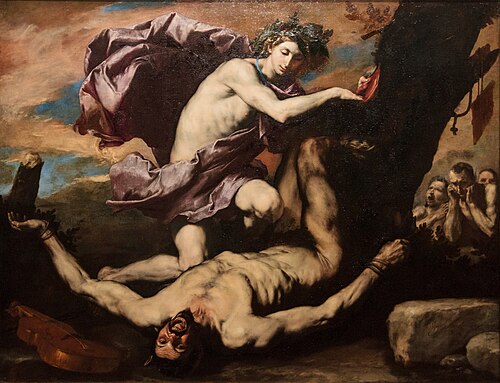 Le Supplice de Marsyas (Giordano, Ribera), 1637, José de Ribera