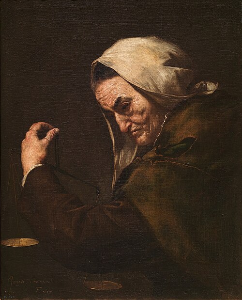 The Old Usurer, 1638, José de Ribera