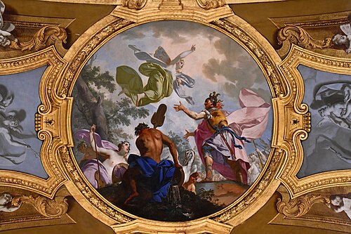 Sbarco di Enea alla foce del Tevere, 1800, Claudio Francesco Beaumont