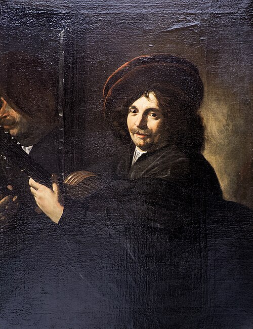 Portrait d'homme à la guitare, 1626, Nicolas Régnier
