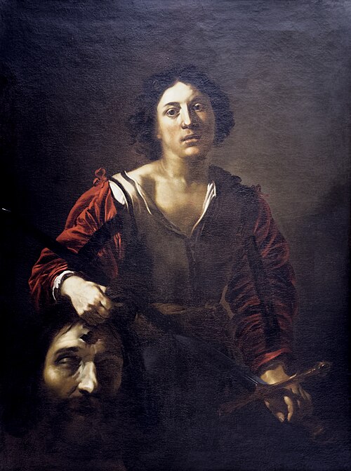 David et la tête de Goliath, 1620, Nicolas Régnier