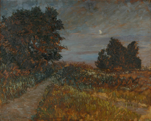 Landscape at Hornbæk., 1891, Carl Locher