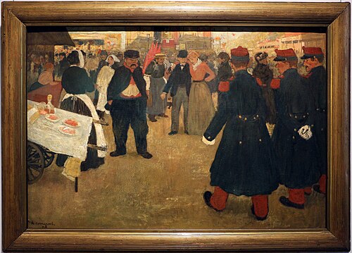 La fête aux Invalides, 1898, Henri Evenepoel