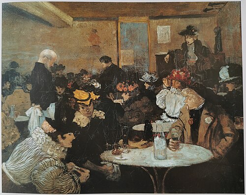 La cave du Soleil d'Or, 1896, Henri Evenepoel