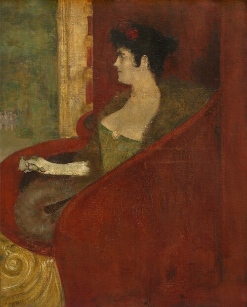 The Box, 1896, Henri Evenepoel