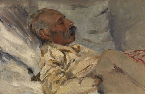 My Ill Grandfather, 1892, Henri Evenepoel