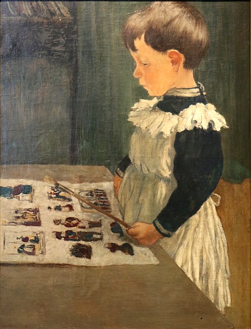 Les images - Portrait de Louis Charles Crespin, 1895, Henri Evenepoel