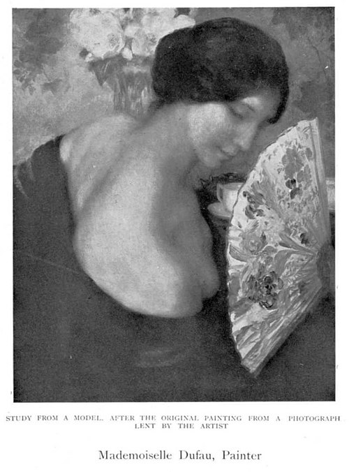 Study from a Model, 1905, Clémentine-Hélène Dufau
