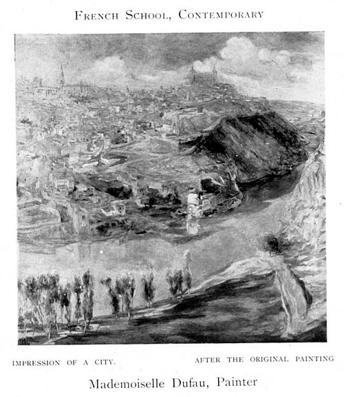 Impression of a City, 1905, Clémentine-Hélène Dufau