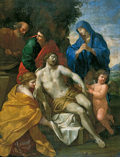 The Entombment, 1638, Giovanni Francesco Romanelli