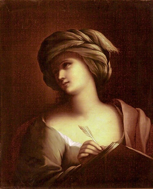 Sibyl, , Giovanni Francesco Romanelli