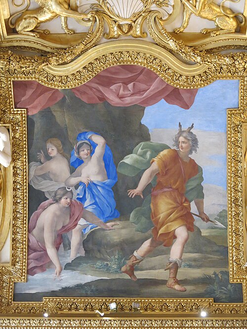 Diane et Actéon, 1656, Giovanni Francesco Romanelli