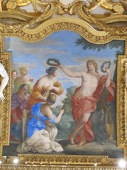 Apollon et les Muses, 1656, Giovanni Francesco Romanelli
