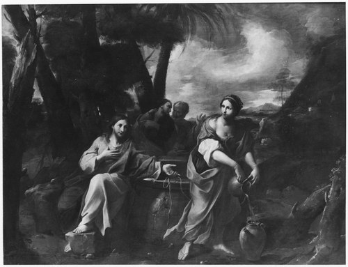 Christ and the Samaritan Woman, 1700, Giovanni Francesco Romanelli
