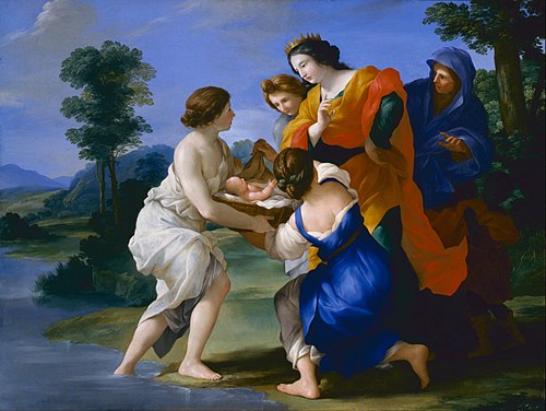 The Finding of Moses, 1656, Giovanni Francesco Romanelli