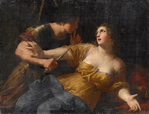 Tarquinius und Lukrezia, 1638, Giovanni Francesco Romanelli