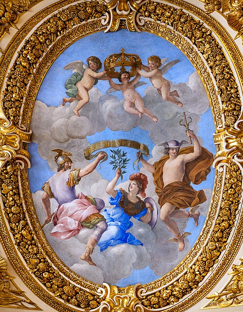 Allegory of the Treaty of the Pyrenees, 1656, Giovanni Francesco Romanelli
