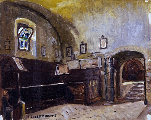 San Damiano. Choir of Santa Chiara, 1963, Andrea Fossombrone