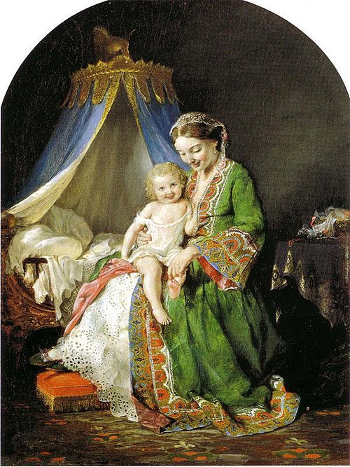 This Little Pig Went to Market, 1857, Lilly Martin Spencer