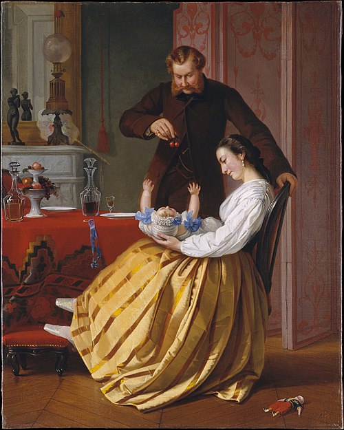 Conversation Piece, 1851, Lilly Martin Spencer