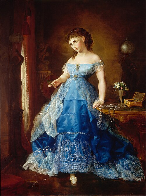 We Both Must Fade (Mrs. Fithian), 1869, Lilly Martin Spencer