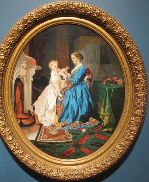 Patty-Cake, 1855, Lilly Martin Spencer