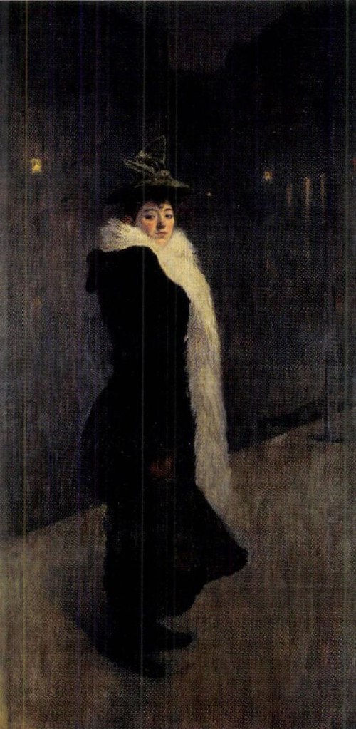 Beauty, Wealth and Spirit. Triptych, 1894, László Tóth