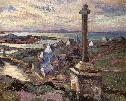 Maison à Bréhat, 1887, Allan Österlind