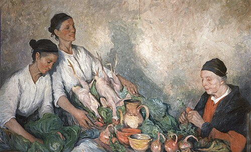 Les servantes, 1913, Allan Österlind