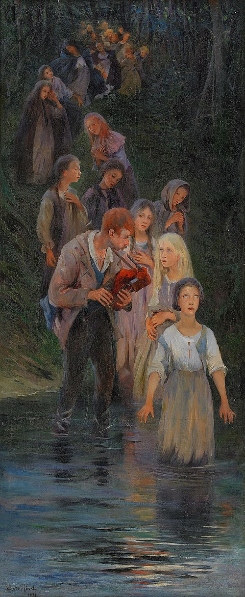 The Pied Piper, 1897, Allan Österlind