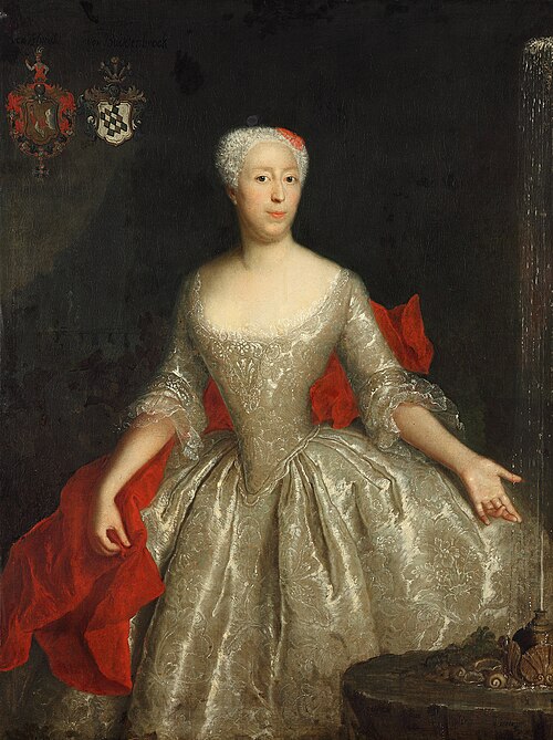 Anna Sophie Agnes von Lehwald, born von Buddenbrock (1699-1773), 1731, Anna Rosina de Gasc