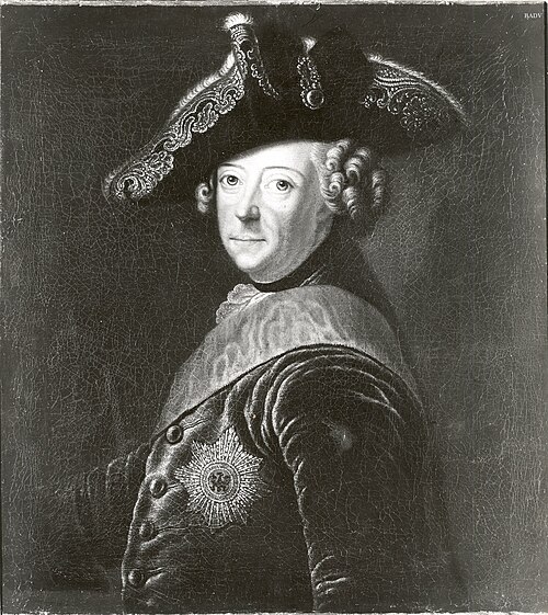 Porträt Friedrichs des Großen, 1741, Anna Rosina de Gasc