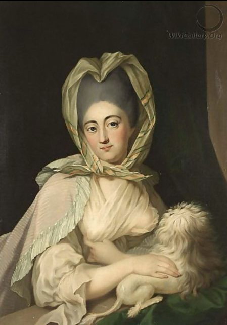 Portrait d'une dame, 1750, Anna Rosina de Gasc
