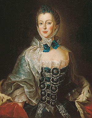 Herzogin Elisabeth Friedrike Sophie von Württemberg, 1750, Anna Rosina de Gasc