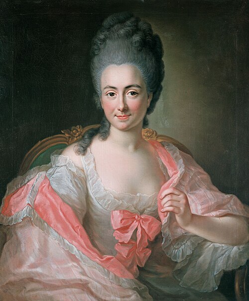 Portrait de Maria Antonia von Branconi, 1770, Anna Rosina de Gasc