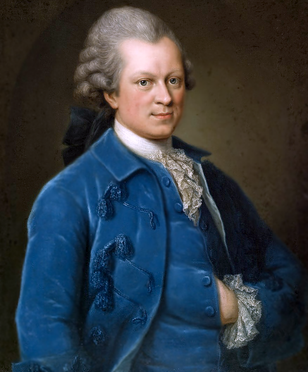 Portrait of Gotthold Ephraim Lessing, 1768, Anna Rosina de Gasc