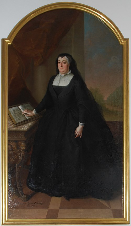 Portrait of Rosina Schindler, 1740, Anna Rosina de Gasc
