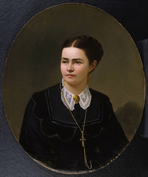 Mathilde Therese Pannwitz Spitzner, 1871, Henry Mosler