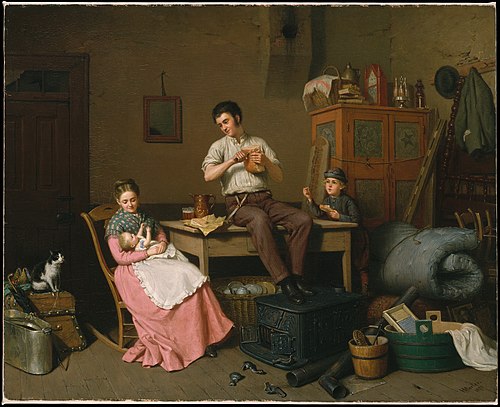 Just Moved, 1870, Henry Mosler