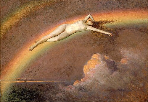 The Spirit of the Rainbow, 1915, Henry Mosler