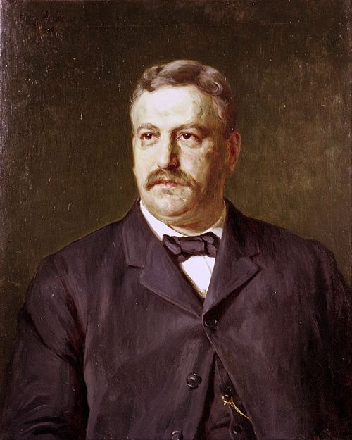 George B. Cox, 1900, Henry Mosler