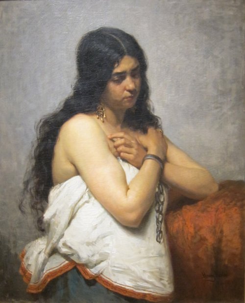 The Quadroon Girl, 1878, Henry Mosler