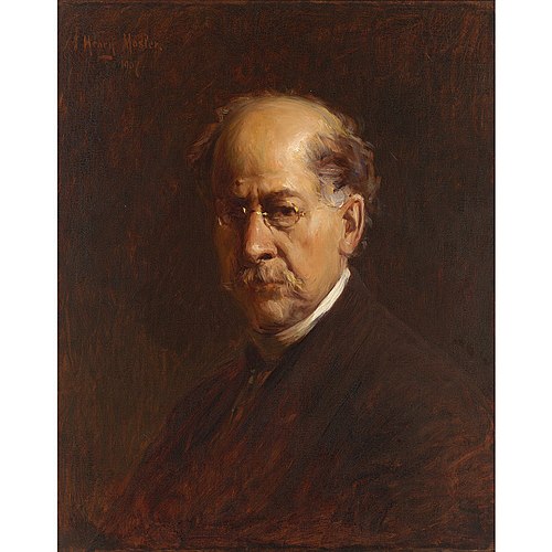 Henry Mosler Self-portrait, 1907, Henry Mosler