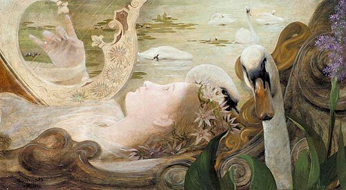 Ophelia, 1893, Constant Montald